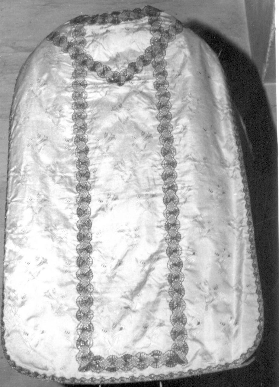 paramento liturgico - manifattura italiana (seconda metà sec. XIX)