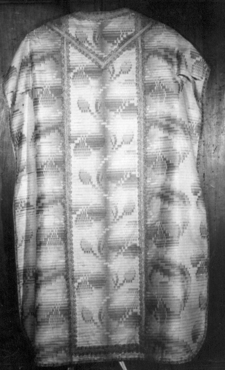 paramento liturgico - manifattura italiana (seconda metà sec. XVIII)