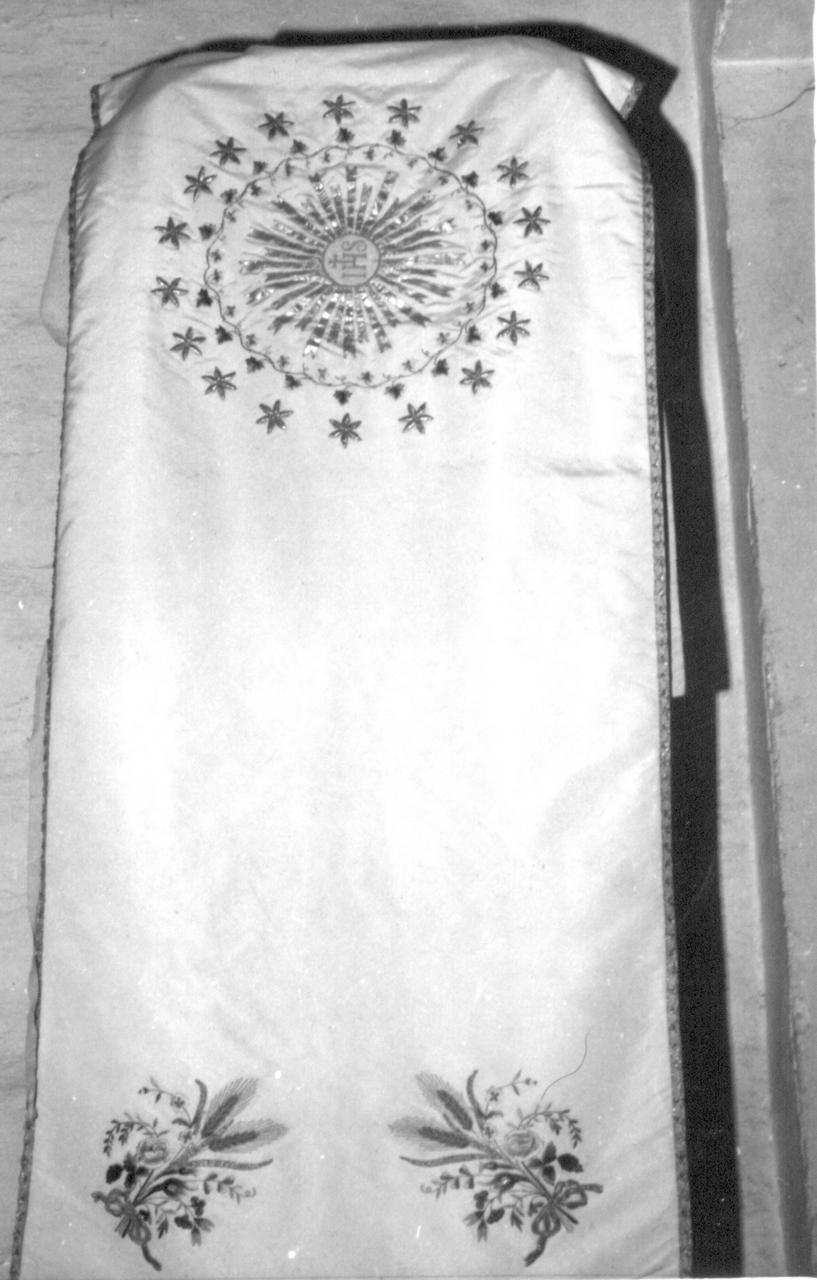 velo omerale - manifattura italiana (sec. XIX)