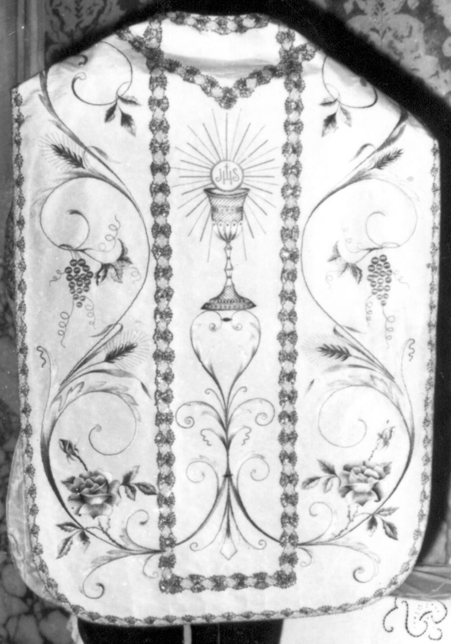 paramento liturgico - manifattura italiana (inizio sec. XX)