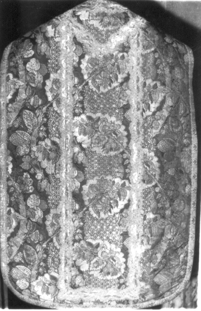 paramento liturgico - manifattura italiana (inizio sec. XVIII)
