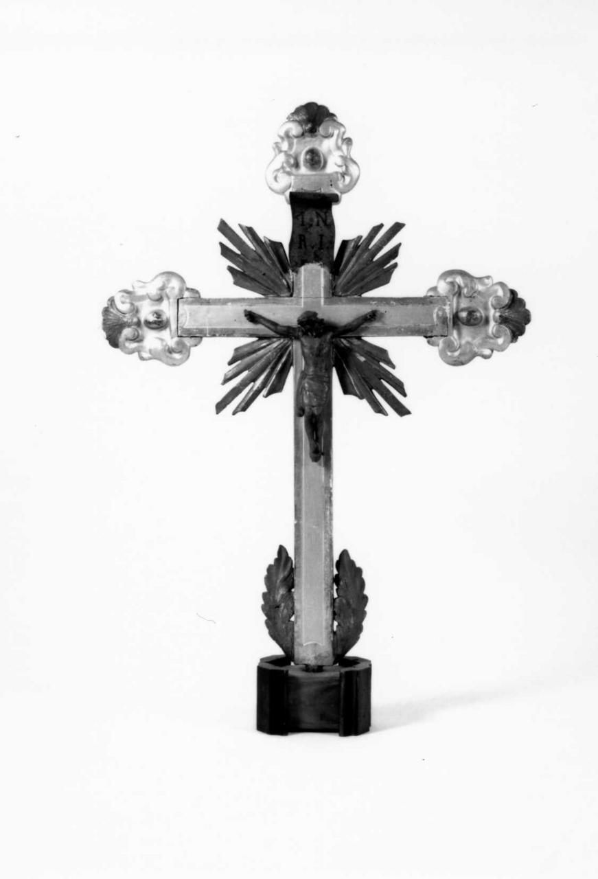 croce d'altare - bottega reggiana (prima metà sec. XIX)