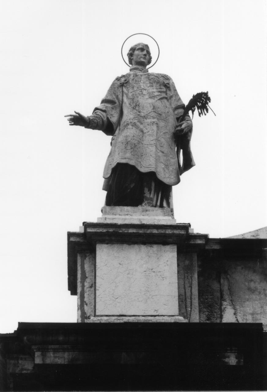 San Vincenzo Martire (statua) di Paoletti Gaspare Maria (sec. XVIII)