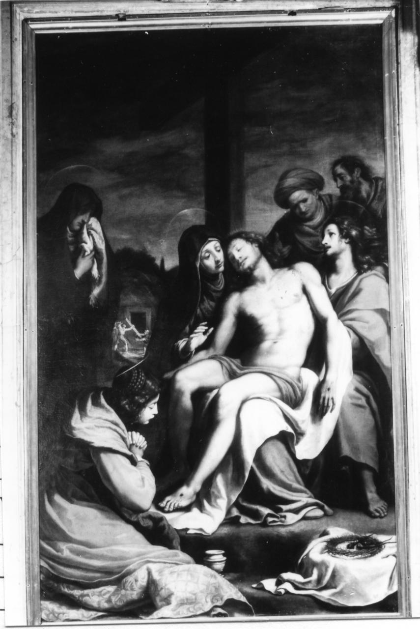 deposizione di Cristo dalla croce (dipinto) di Rosselli Matteo (sec. XVII)