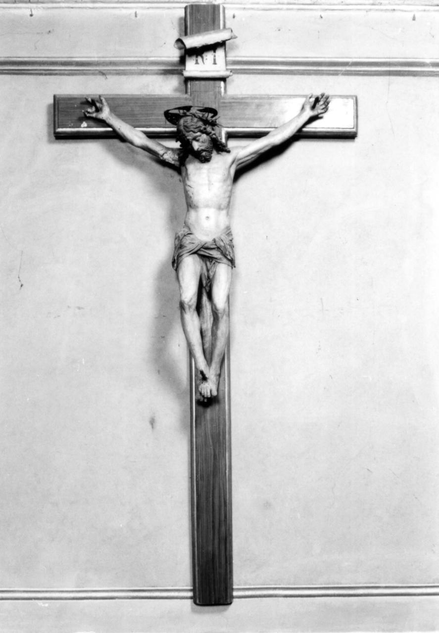 Cristo crocifisso (statua) di Begarelli Antonio detto Modana (metà sec. XVI)