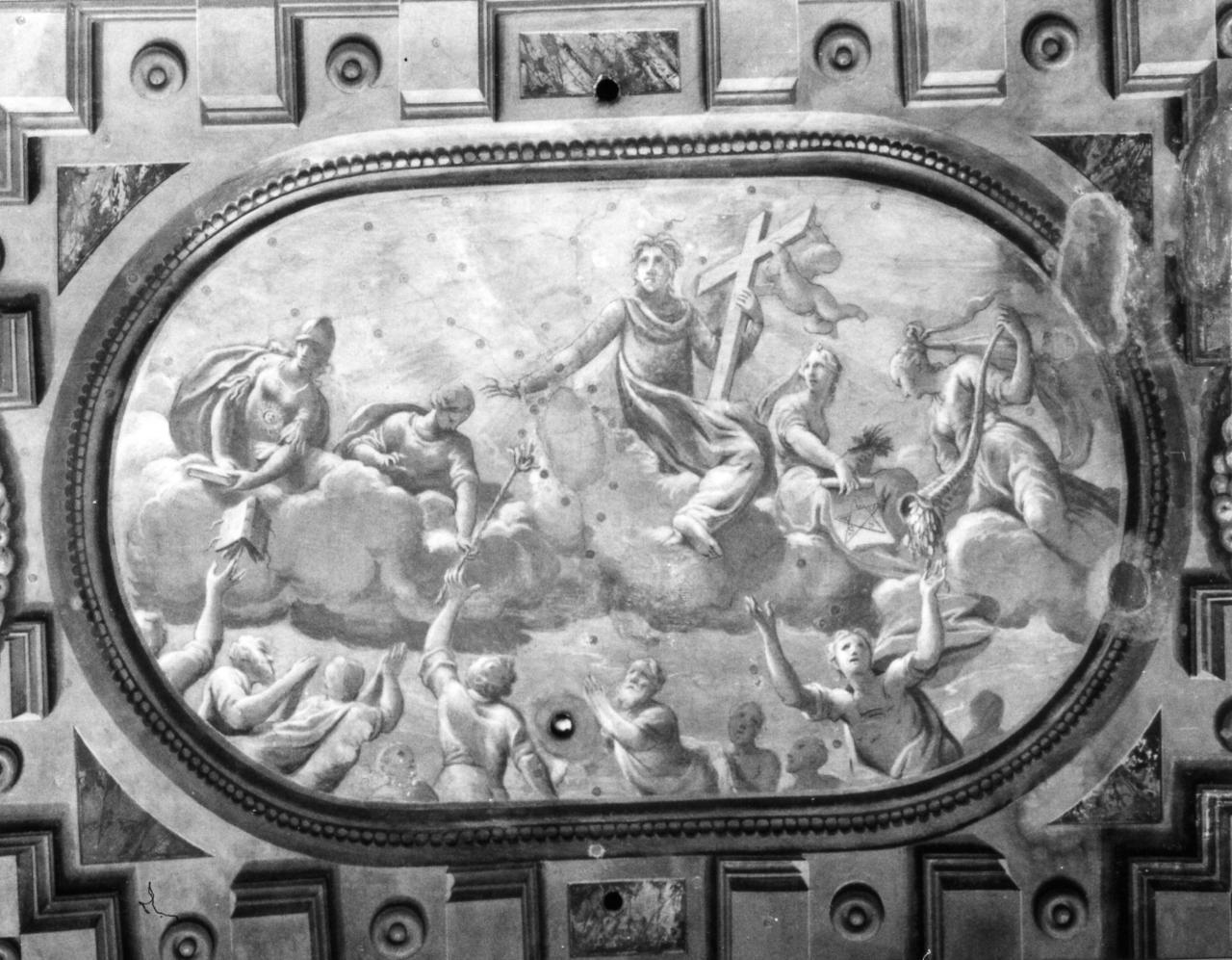 figure allegoriche (decorazione pittorica, elemento d'insieme) di Caula Sigismondo, Sansone Sebastiano (sec. XVII)