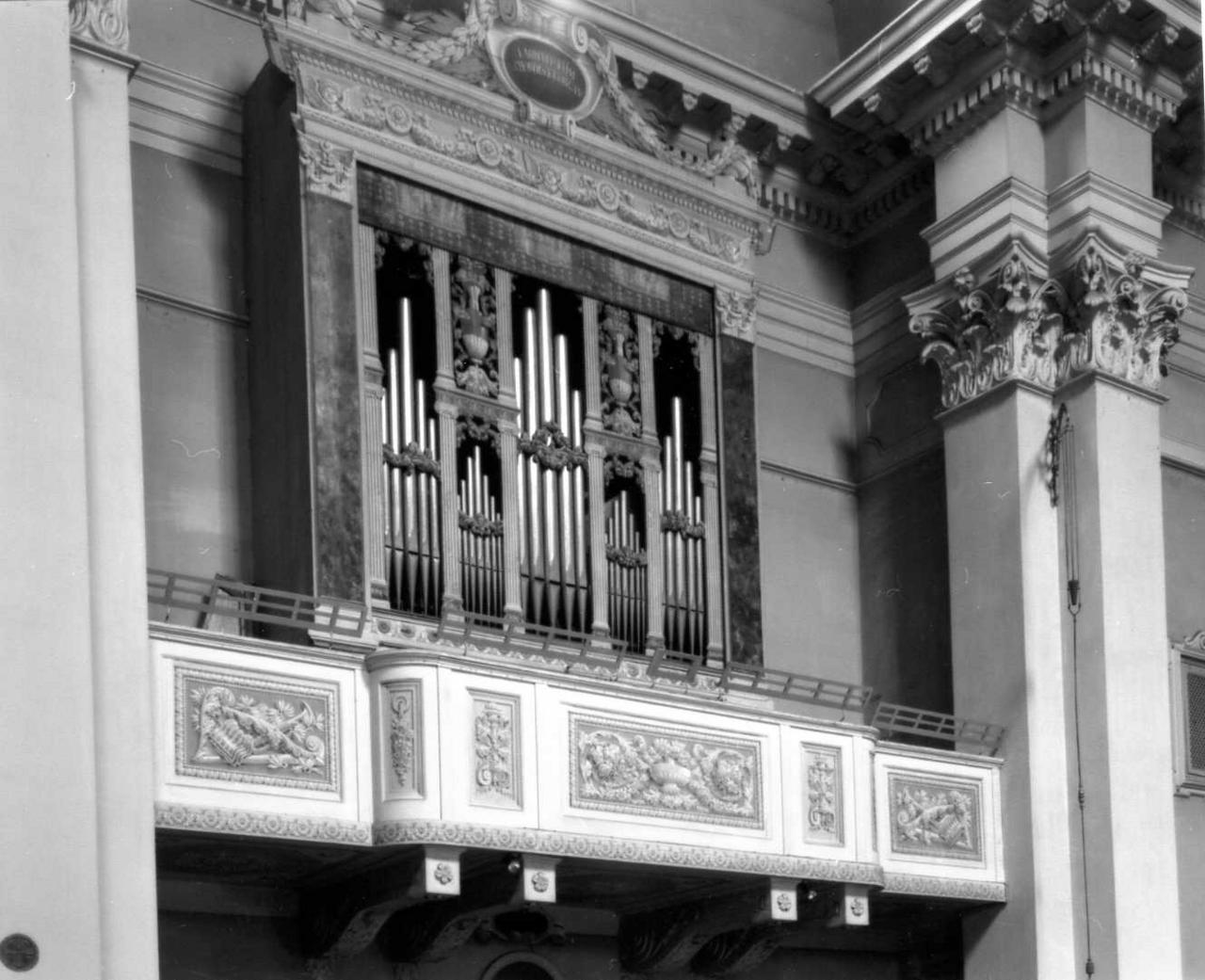 cassa d'organo di Traeri Domenico, Traeri Agostino (sec. XVIII)
