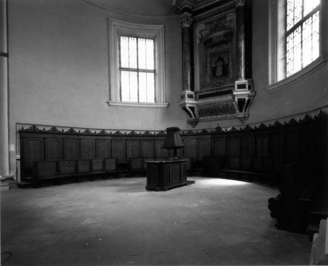 stalli del coro - bottega emiliana (sec. XIX)