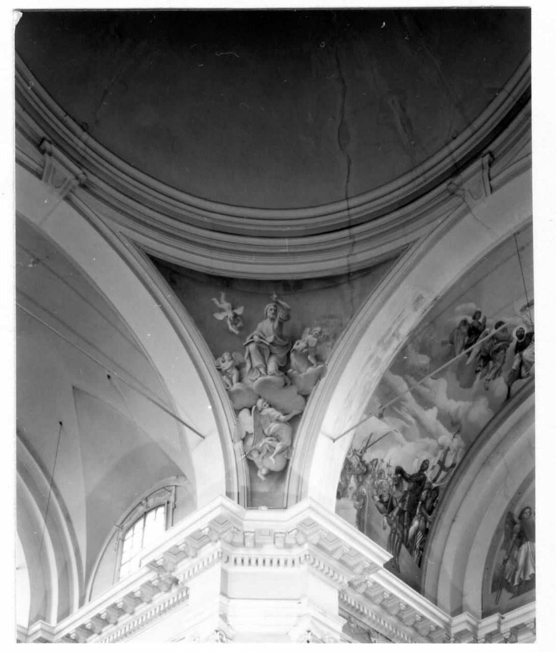 San Marco Evangelista (dipinto, complesso decorativo) di Vizzani Antonio (secondo quarto sec. XVIII)