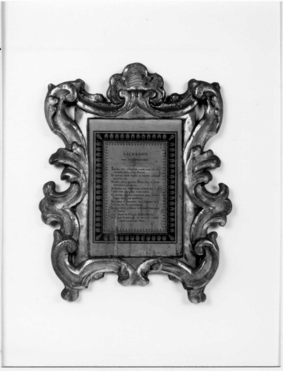 cartagloria, serie - bottega emiliana (primo quarto sec. XVIII)