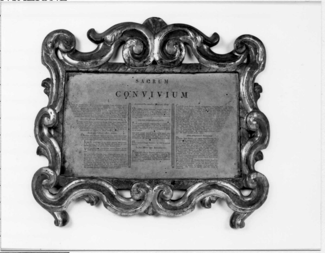 cartagloria - bottega emiliana (seconda metà sec. XVIII)