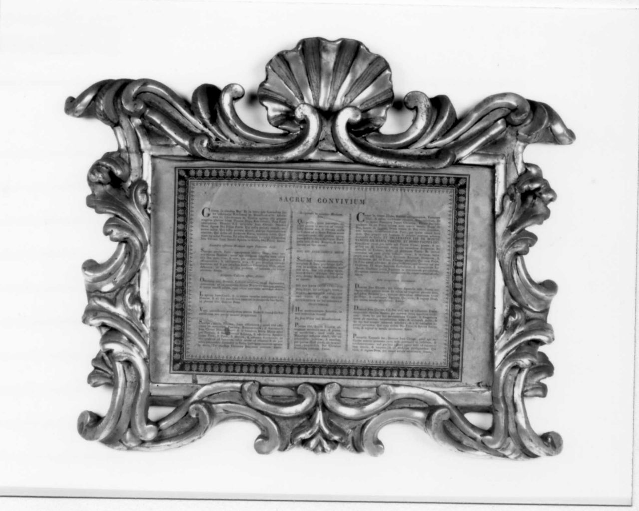 cartagloria - bottega emiliana (primo quarto sec. XVIII)