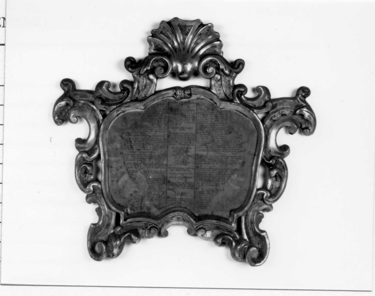 cartagloria - bottega emiliana (secondo quarto sec. XVIII)