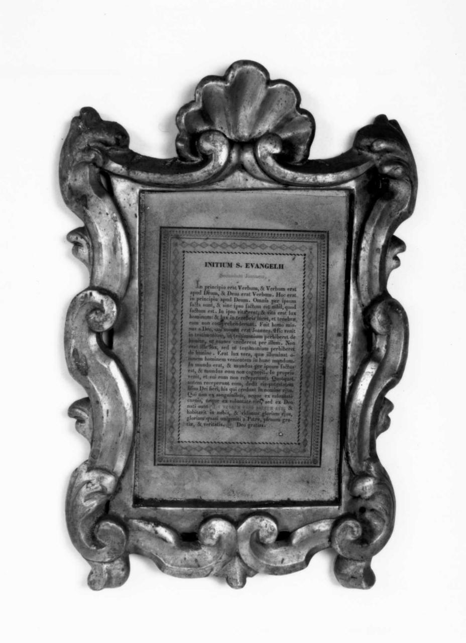 cartagloria, serie - bottega emiliana (primo quarto sec. XVIII)