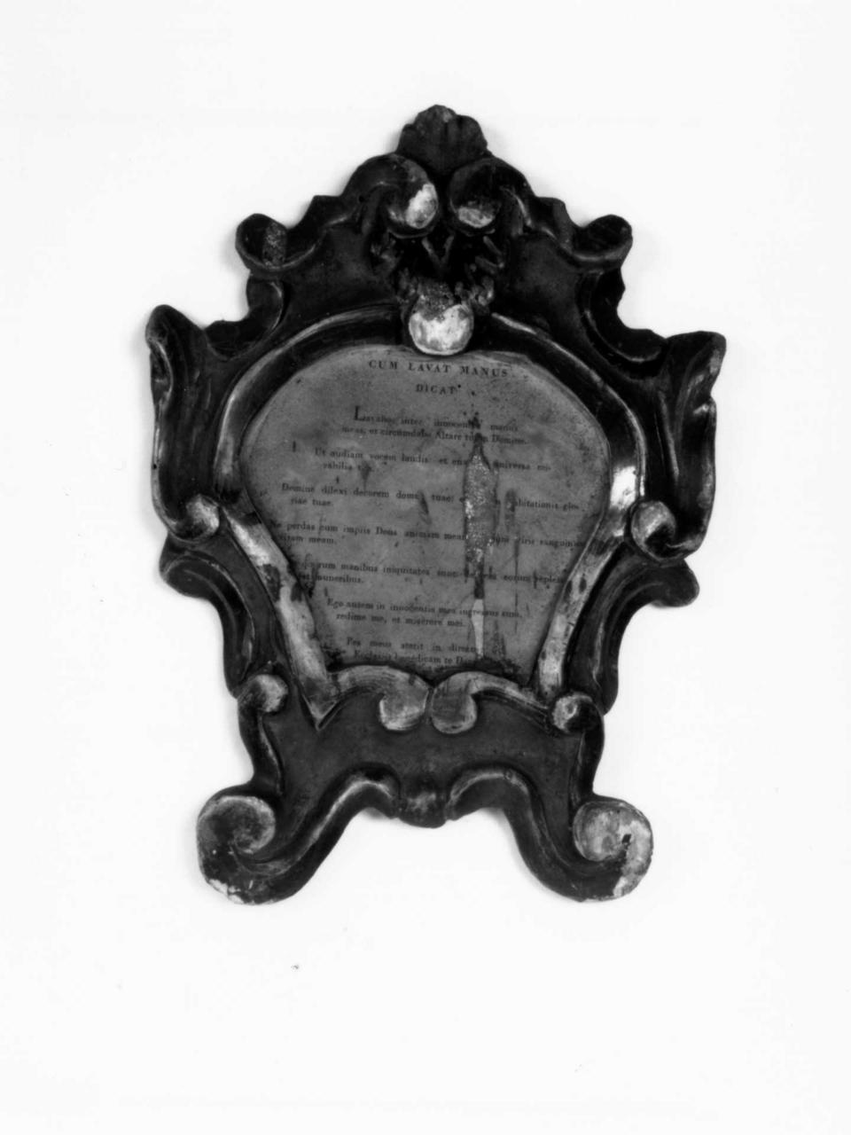 cartagloria, serie - bottega emiliana (ultimo quarto sec. XVIII)