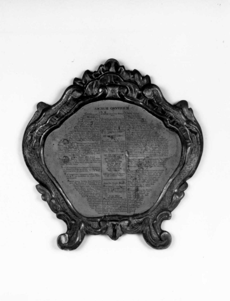 cartagloria - bottega emiliana (ultimo quarto sec. XVIII)