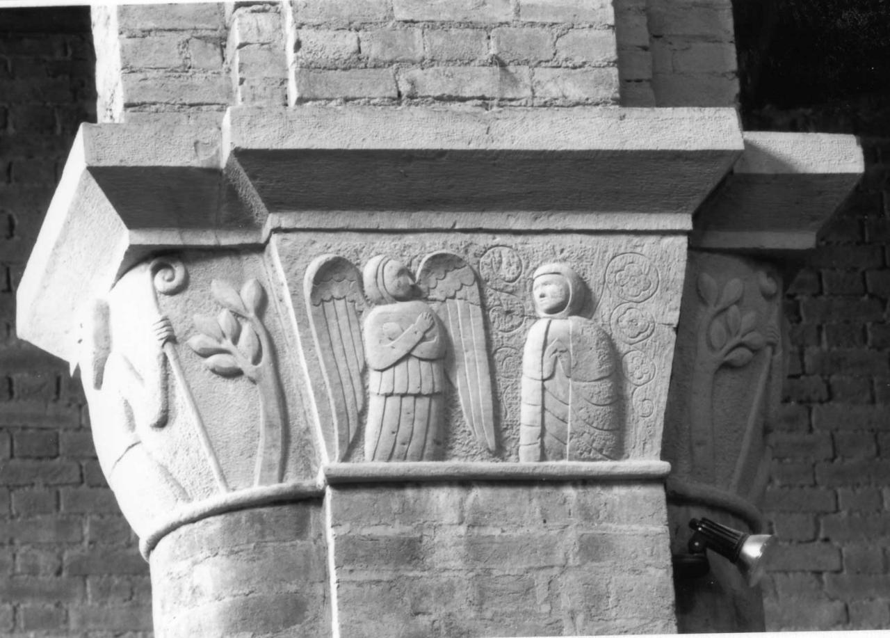 capitello di pilastro - bottega toscana (secondo quarto sec. XX)