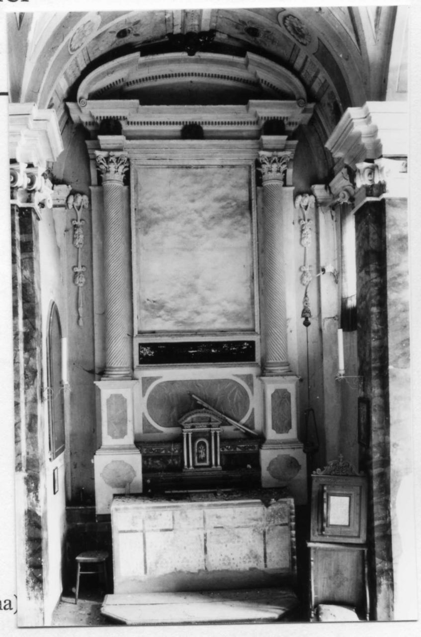 altare - bottega emiliana (prima metà, fine/inizio sec. XVII, secc. XIX/ XX)