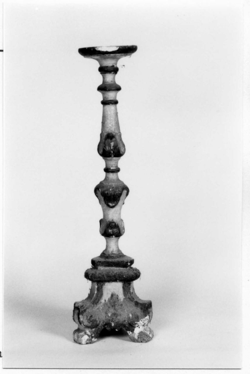 candeliere da parete, serie - bottega emiliana (seconda metà sec. XVIII)