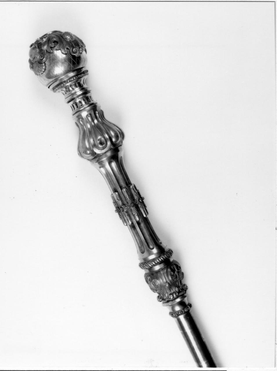 asta di croce processionale di Zanini Giovanni (sec. XIX)