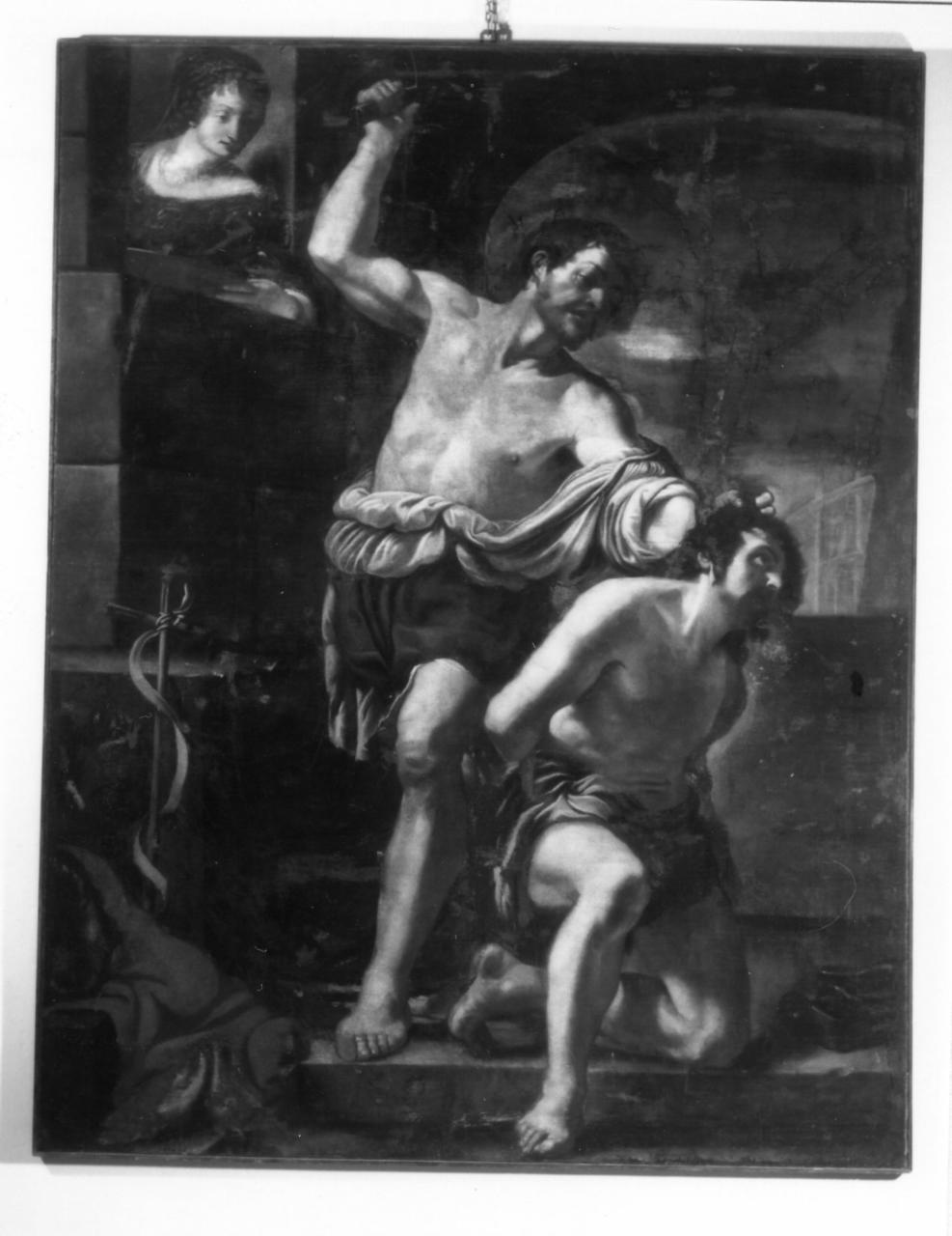 decapitazione di San Giovanni Battista (dipinto) di Desani Pietro (sec. XVII)
