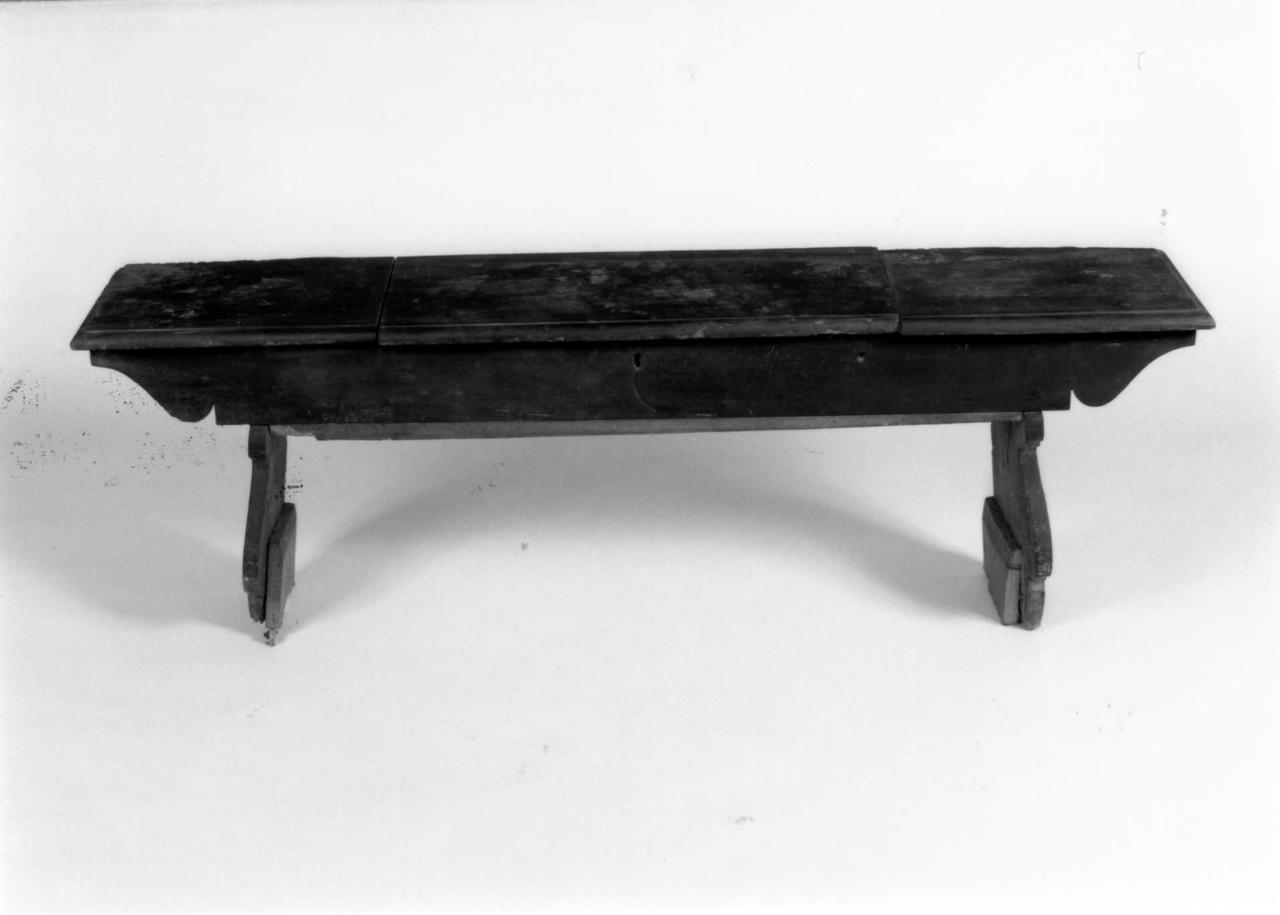 cassapanca - bottega modenese (sec. XIX)