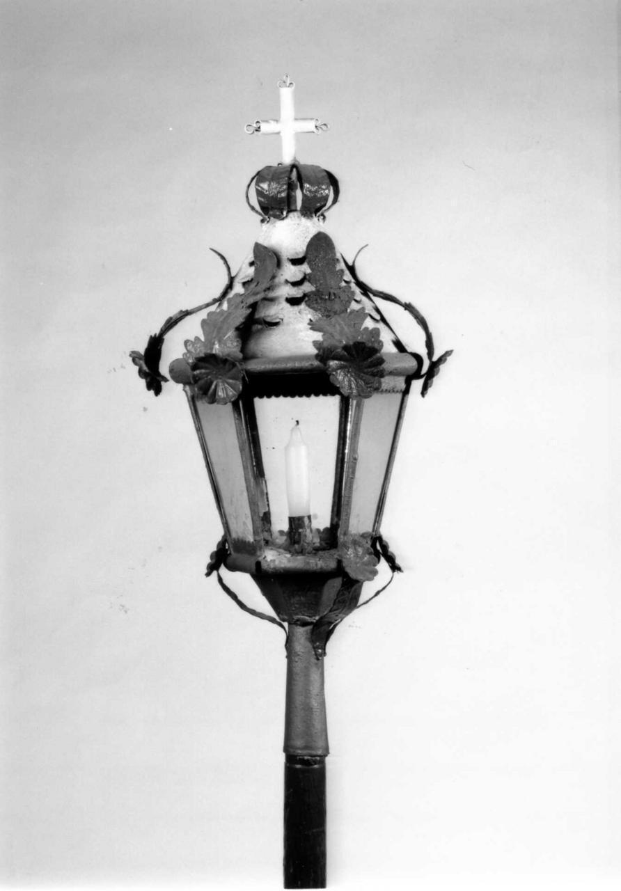 lanterna processionale, serie - bottega modenese (sec. XIX)