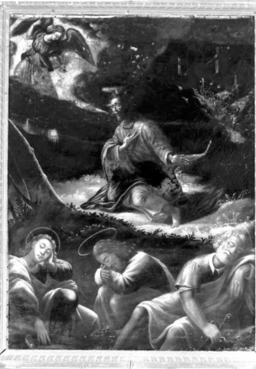 orazione di Cristo nell'orto di Getsemani (dipinto) - ambito emiliano (sec. XVI)