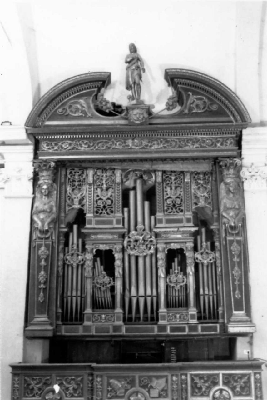 cassa d'organo - bottega emiliana (fine/inizio secc. XVI/ XVII)