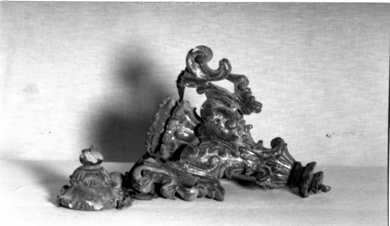 lampada pensile, serie - bottega emiliana (sec. XVII)