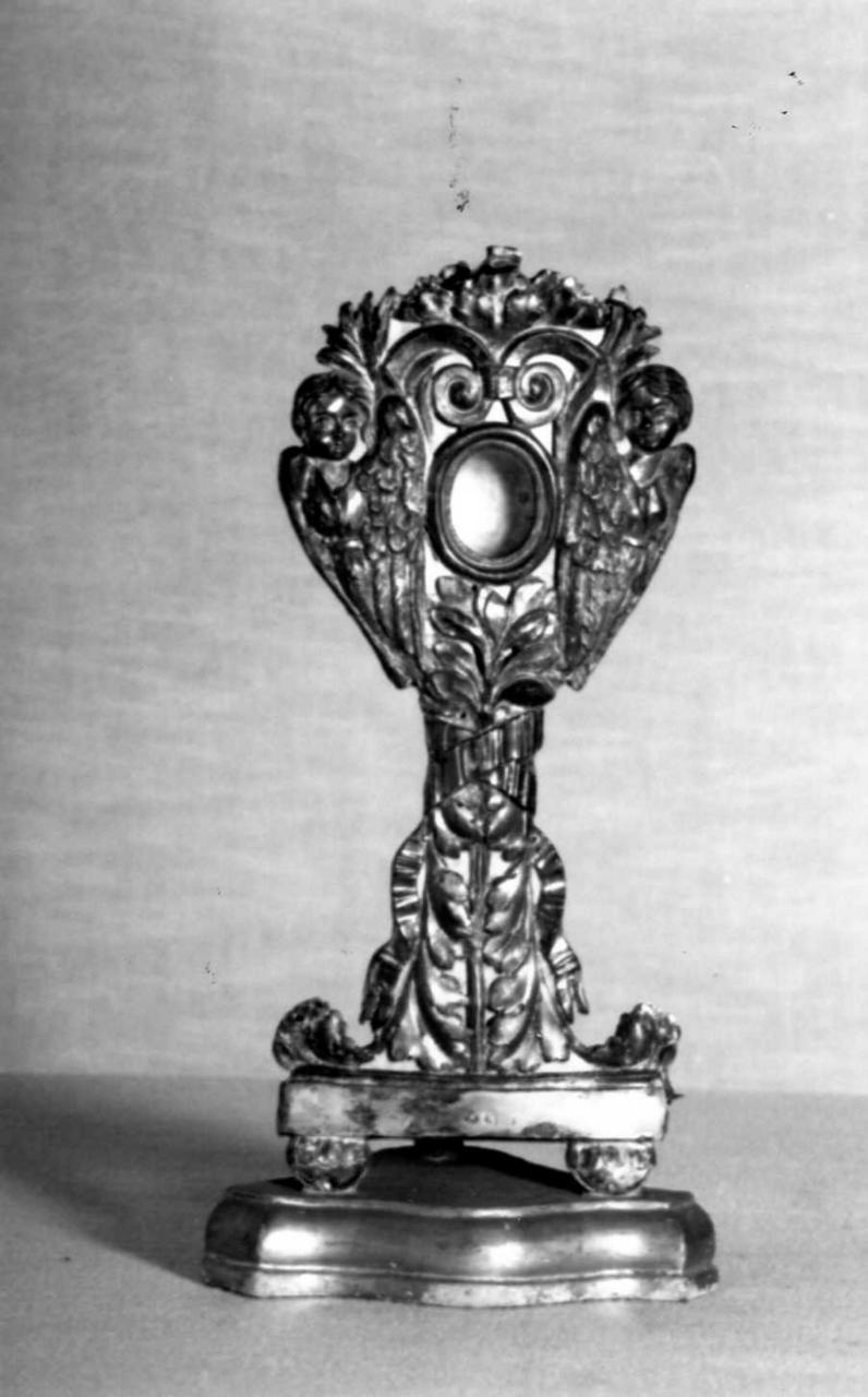 reliquiario-ostensorio - bottega emiliana (sec. XIX)