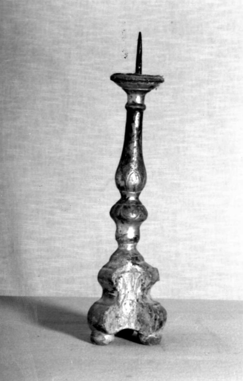 candeliere, serie - bottega emiliana (sec. XVIII)