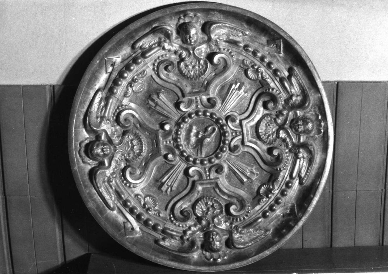 piatto per elemosine - bottega emiliana (sec. XIX)