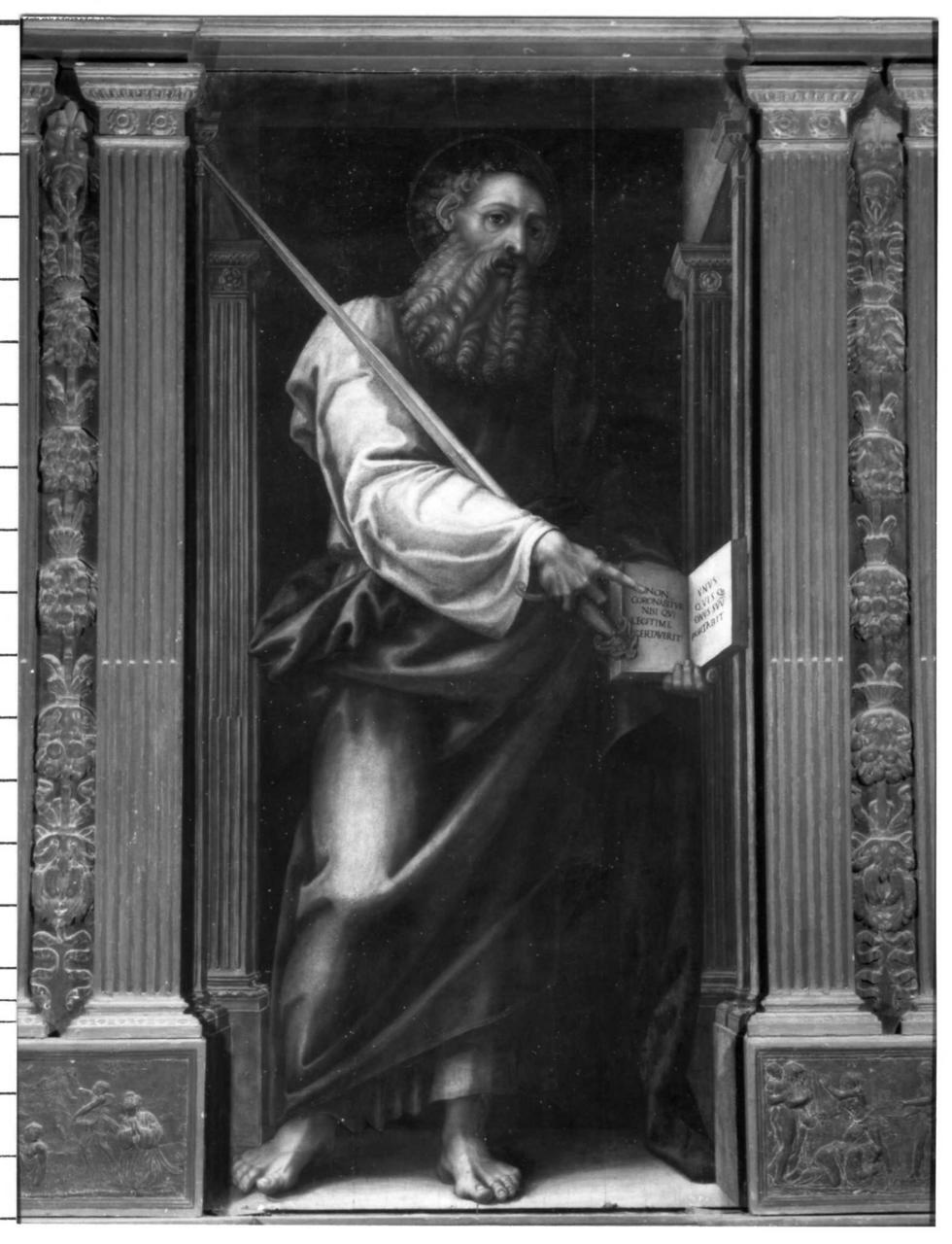 San Paolo (dipinto) di Zacchetti Bernardino (sec. XVI)