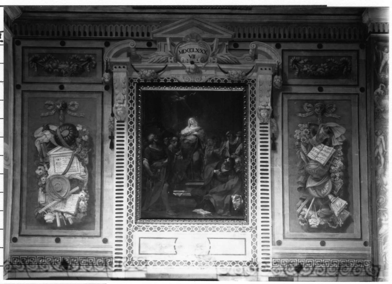 motivi decorativi (dipinto, complesso decorativo) di Fontanesi Francesco (sec. XVIII)