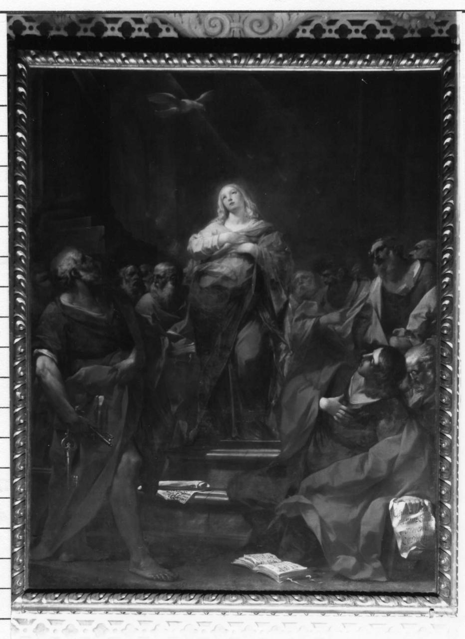 Pentecoste (dipinto) di Monti Francesco (sec. XVIII)