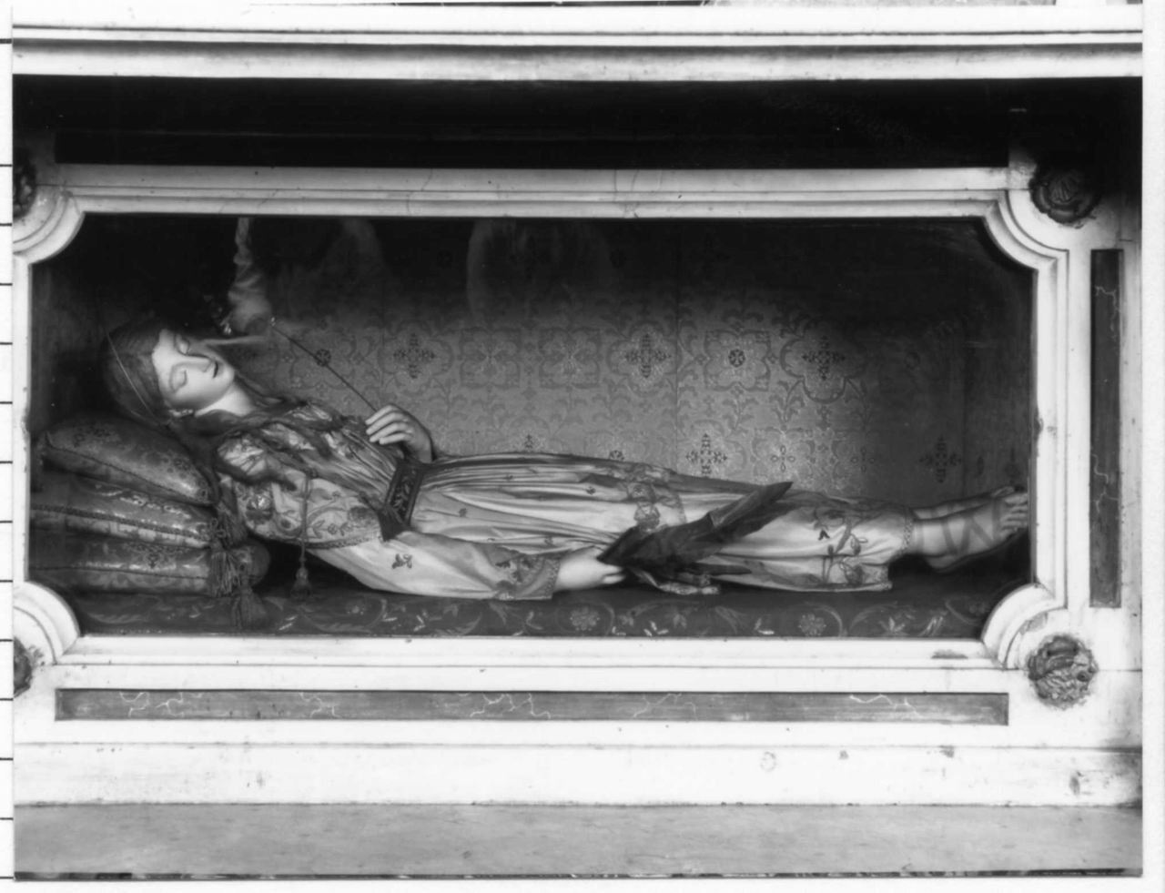 Santa Lucilla (statua) di Collina Giovanni detto Ballanti Graziani (seconda metà sec. XIX)