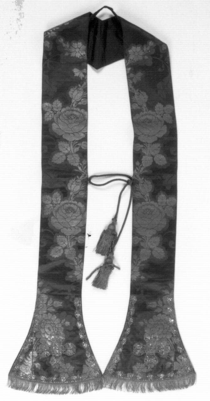 stola - manifattura italiana (sec. XIX)