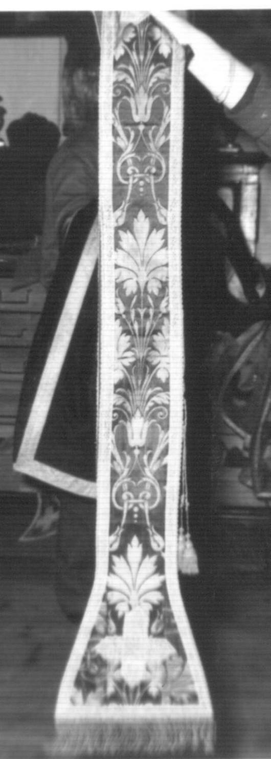 stola - manifattura italiana (inizio sec. XX)