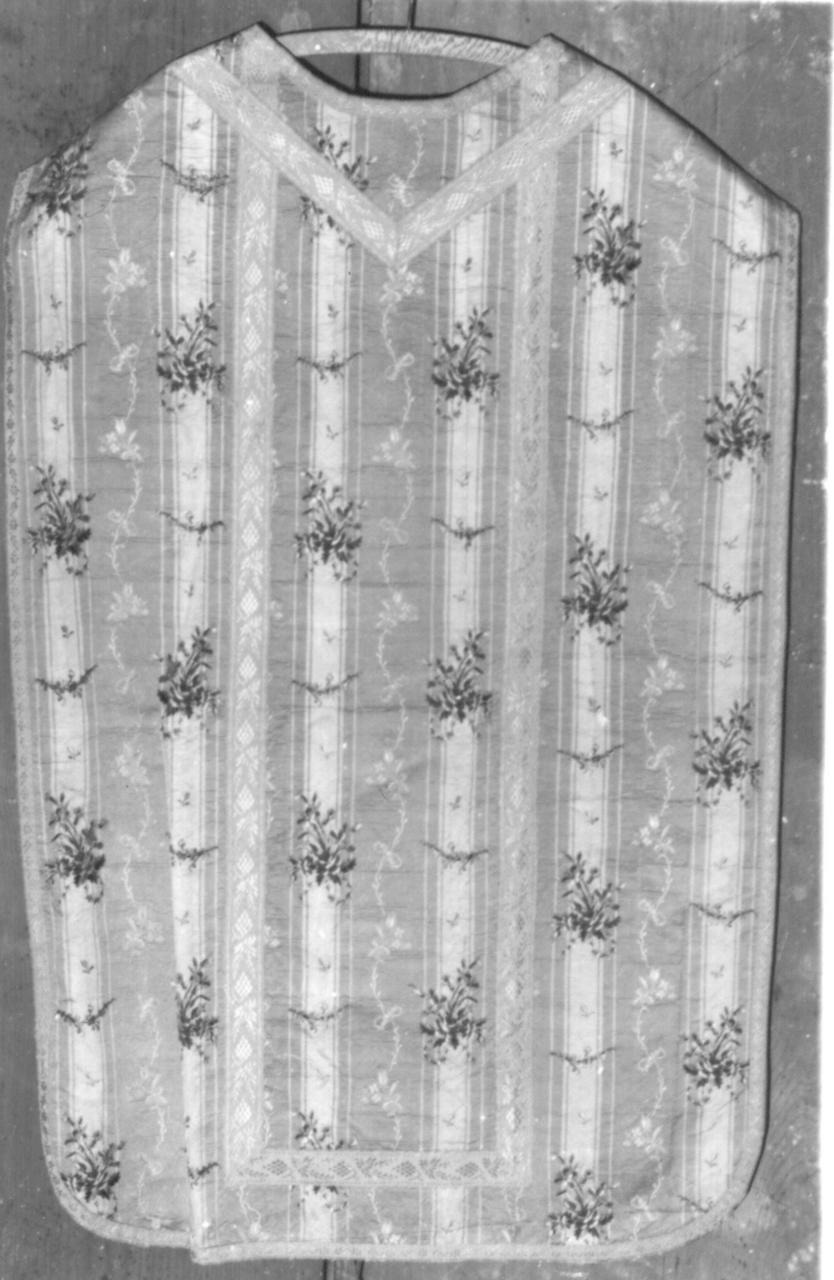 paramento liturgico - manifattura italiana (sec. XVIII)