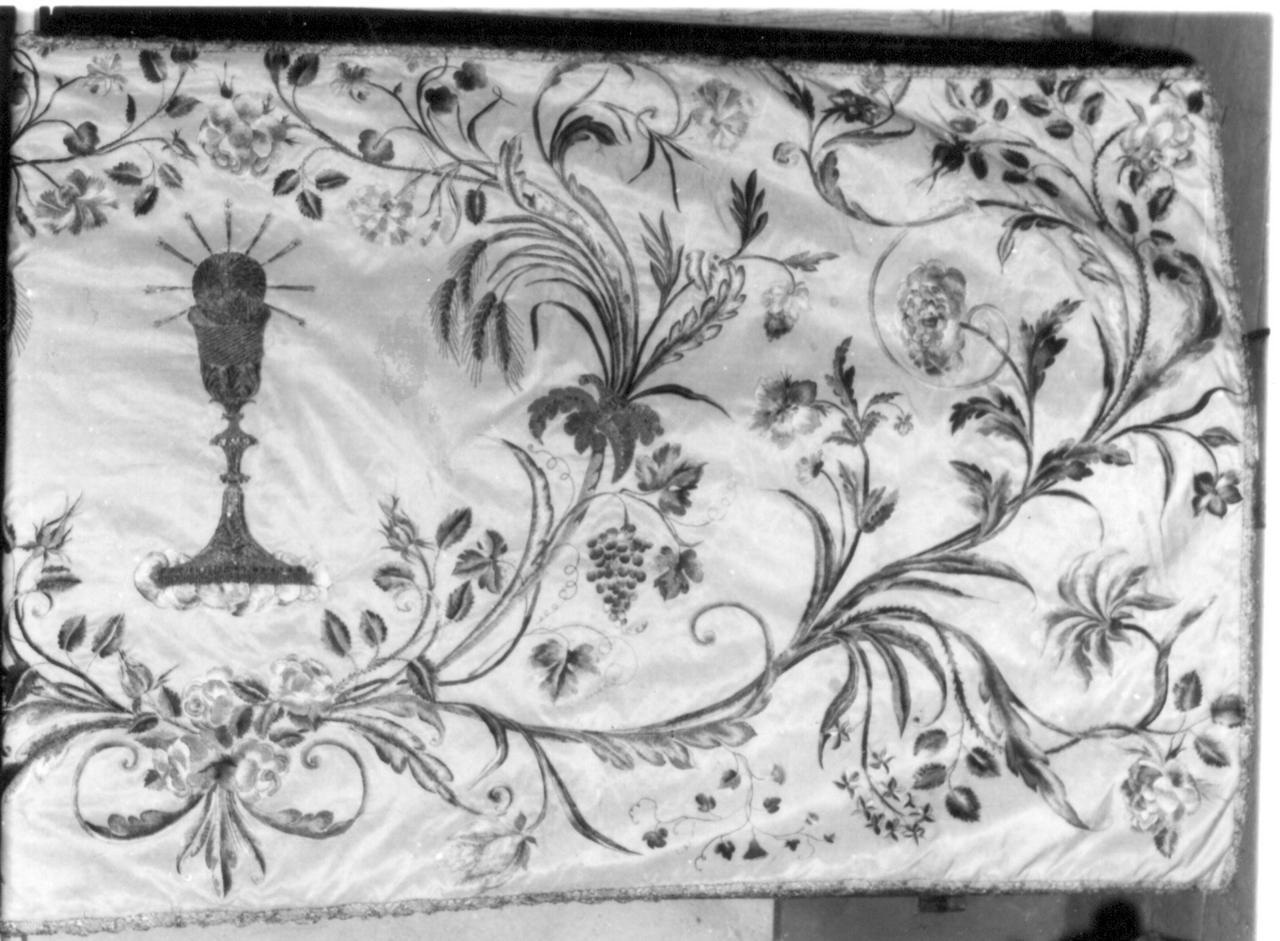 velo omerale - manifattura italiana (sec. XIX)