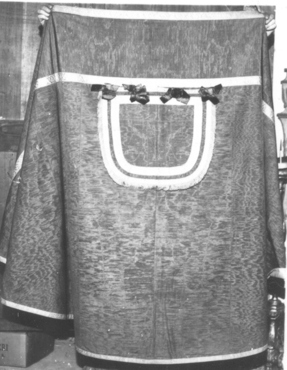 paramento liturgico - manifattura italiana (sec. XVIII)