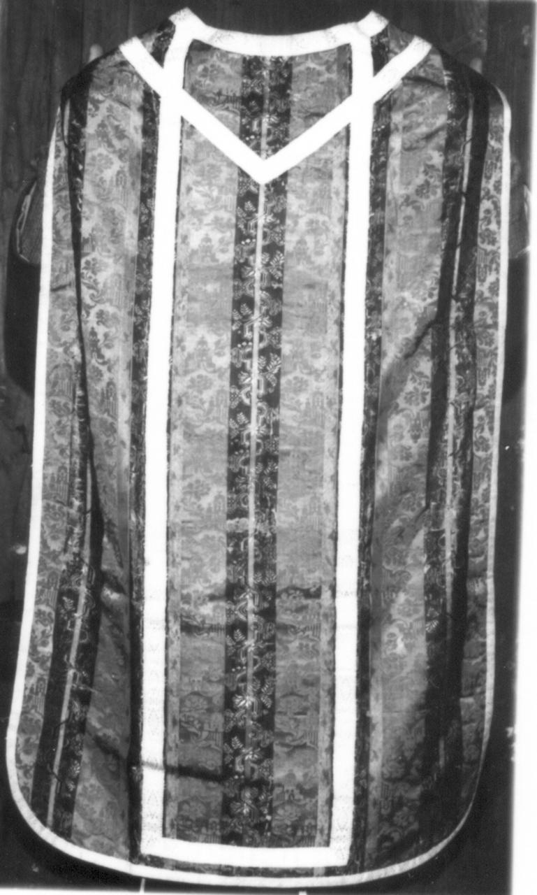 paramento liturgico - manifattura italiana (seconda metà sec. XVIII)