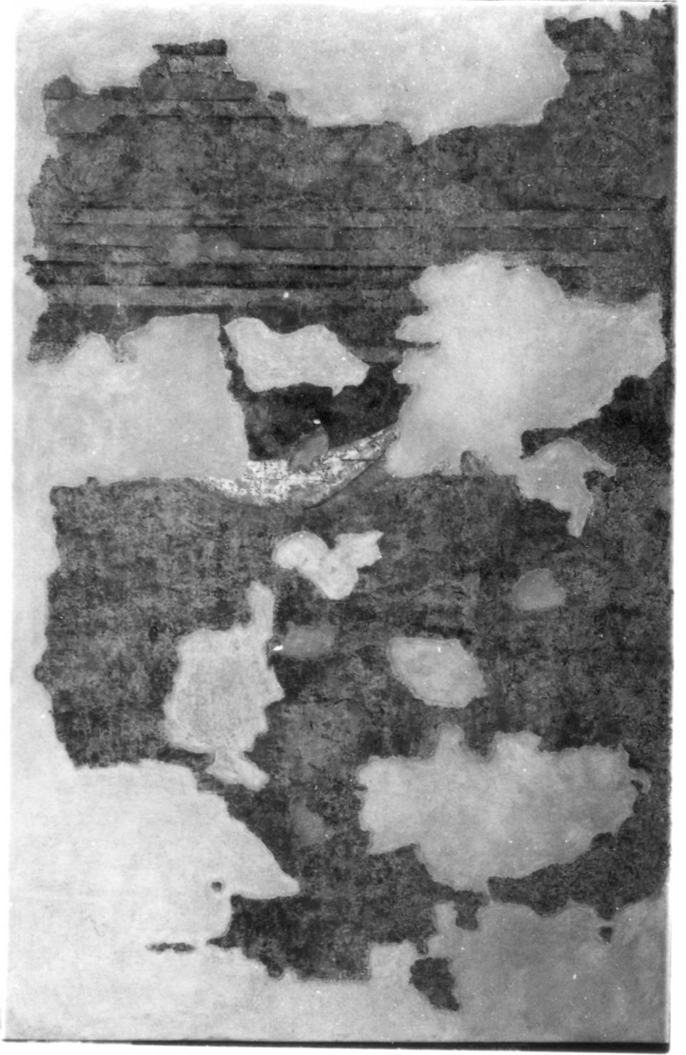 motivo decorativo a finta tappezzeria (dipinto) - ambito carpigiano (fine/inizio secc. XIV/ XV)