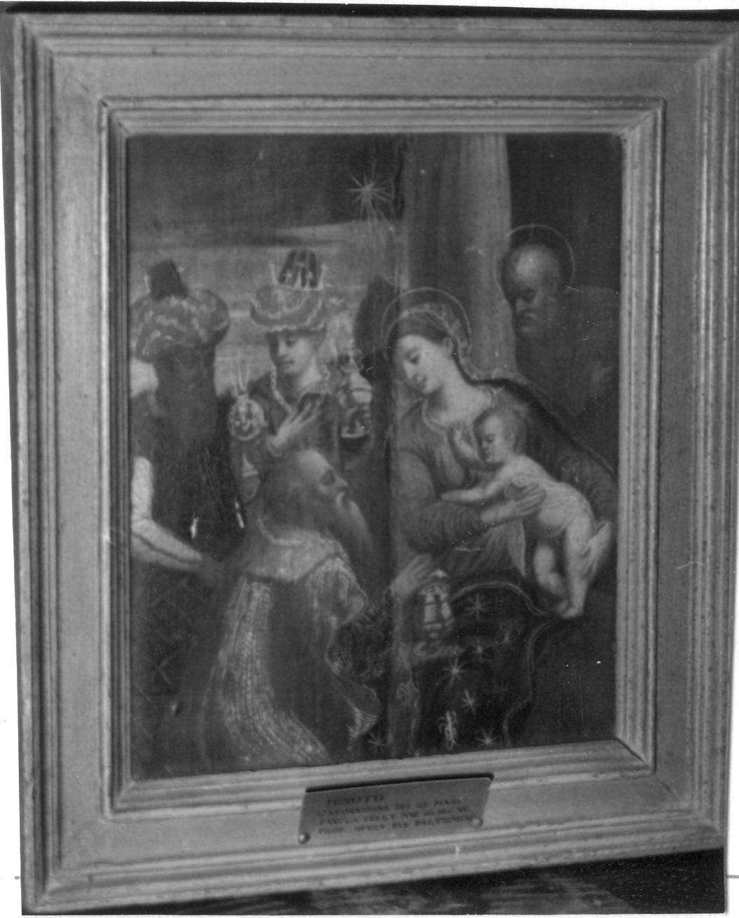 adorazione dei Re Magi (dipinto) - ambito veneto (prima metà sec. XVI)