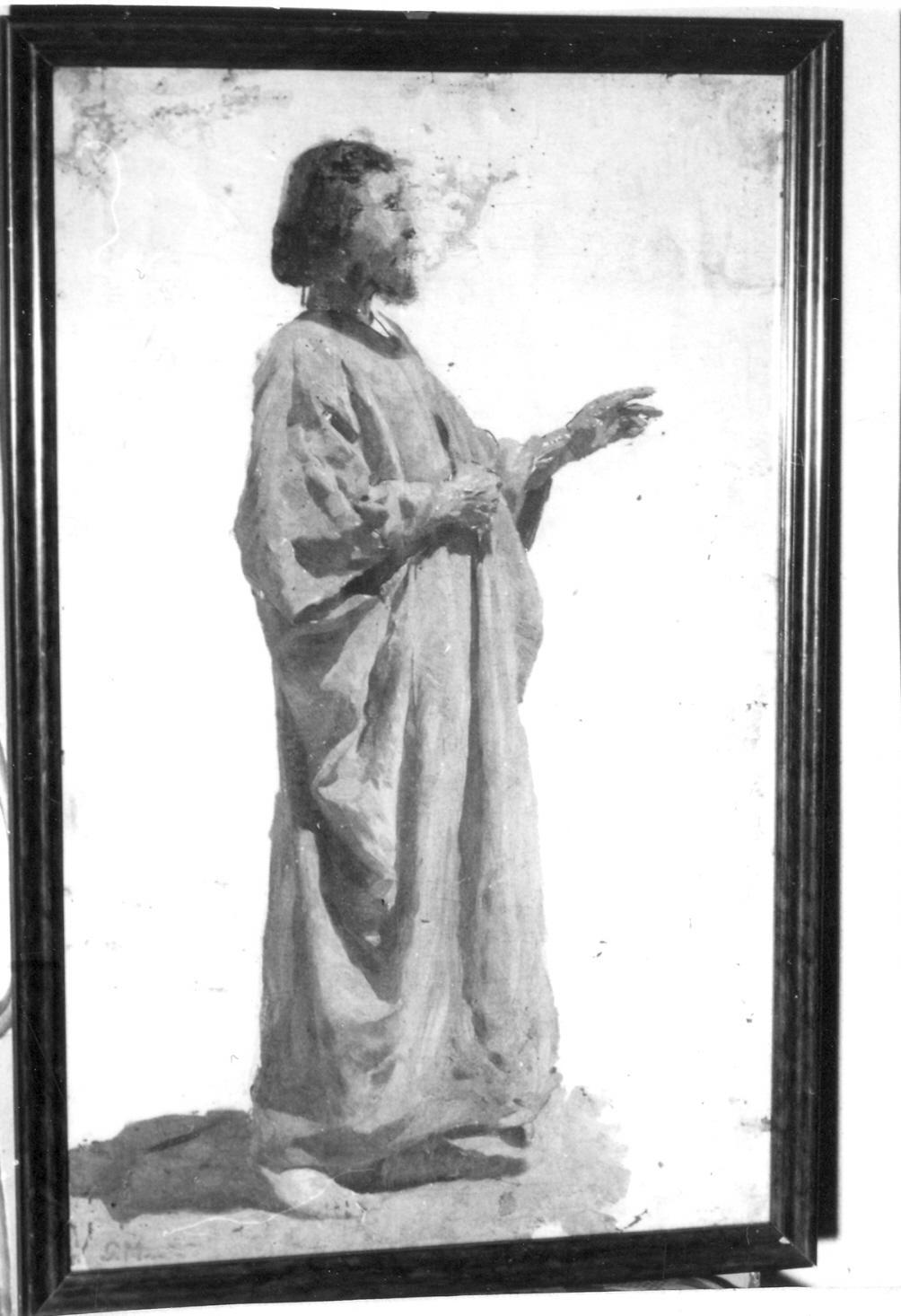 Cristo (dipinto) di Muzzioli Giovanni (seconda metà sec. XIX)