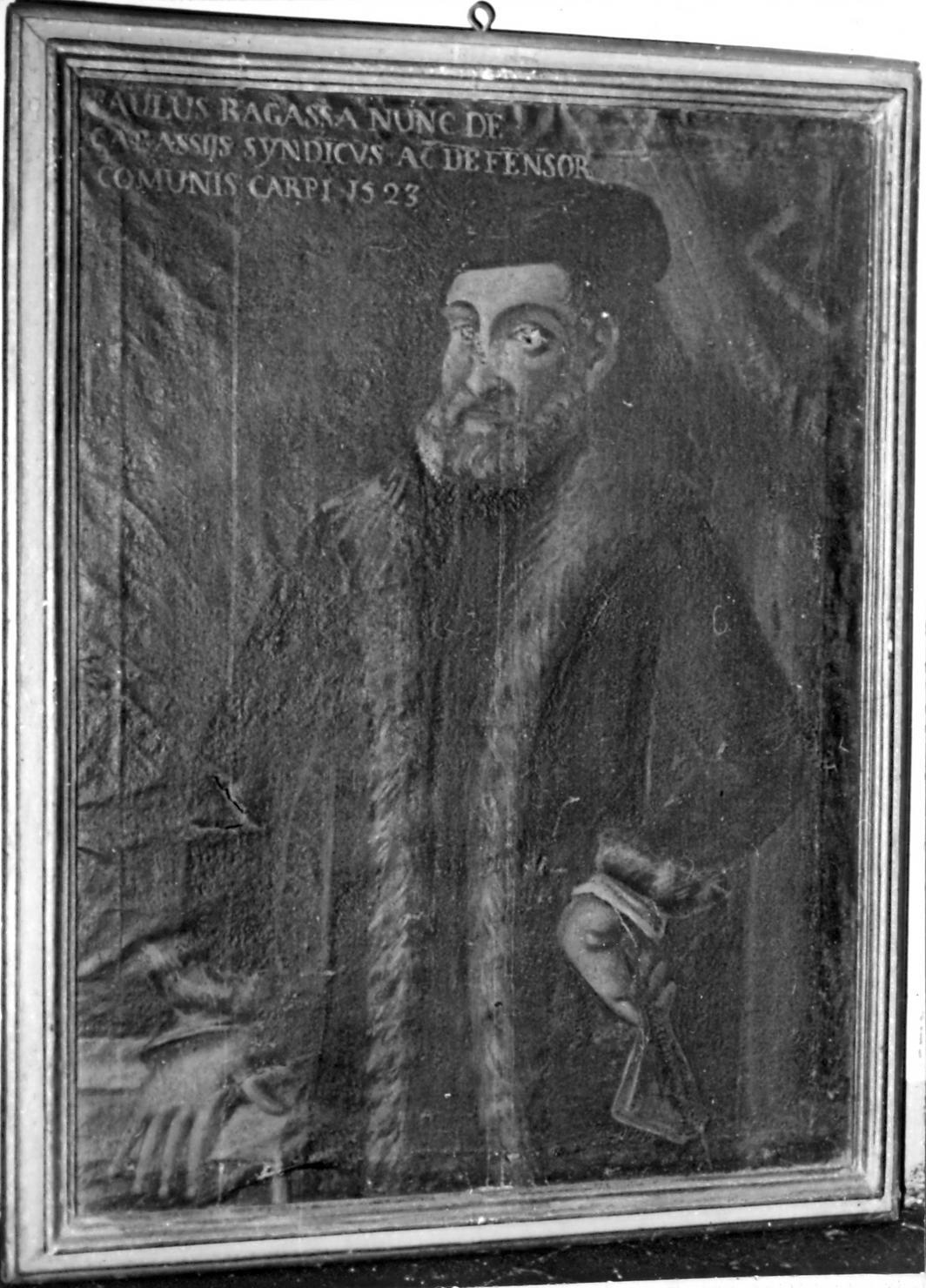 ritratto di Paolo Cabassi (dipinto) di Montanari Antonio detto Postetta (seconda metà sec. XVIII)