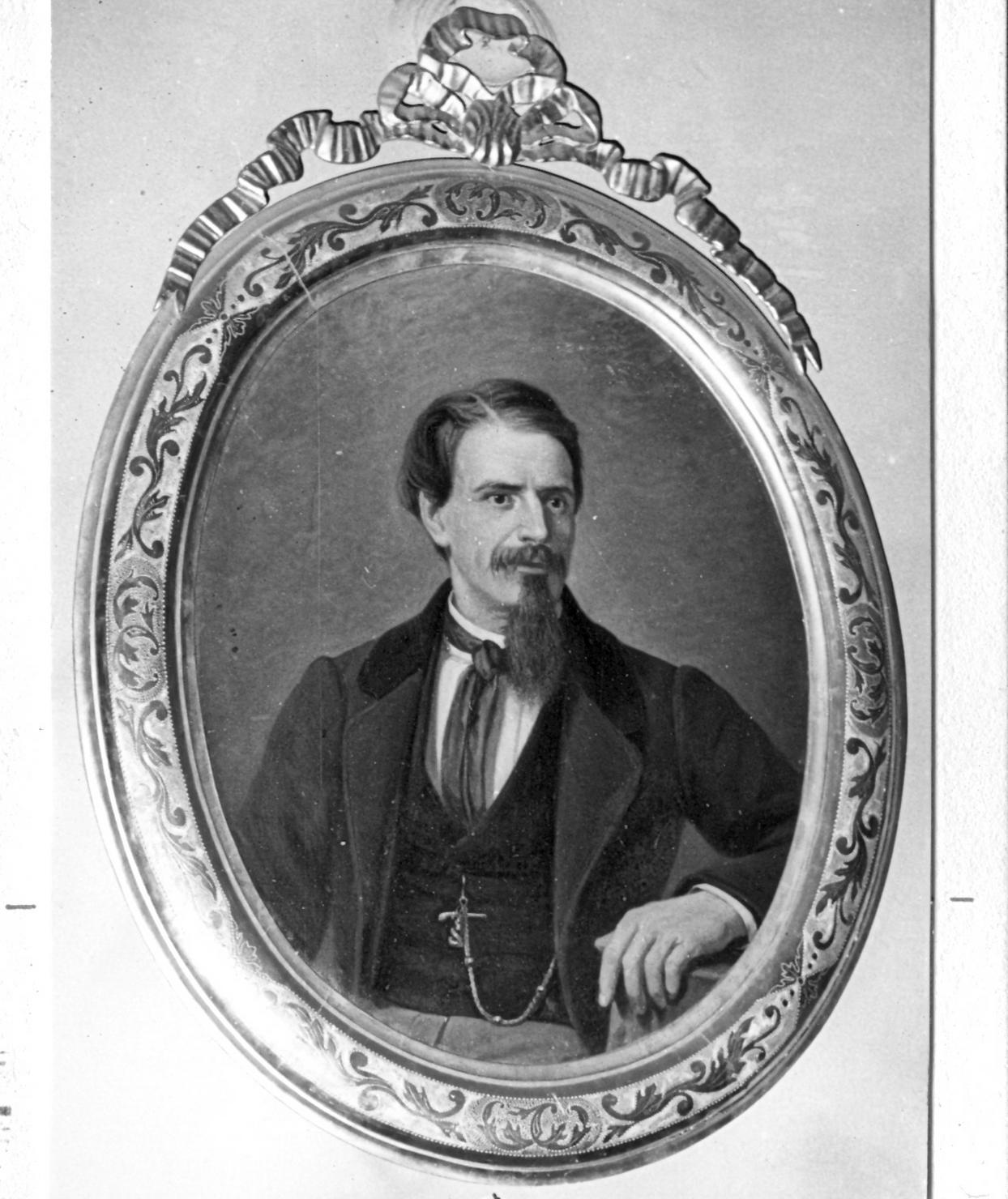 ritratto di Luigi Lugli (dipinto) di Lugli Albano (seconda metà sec. XIX)