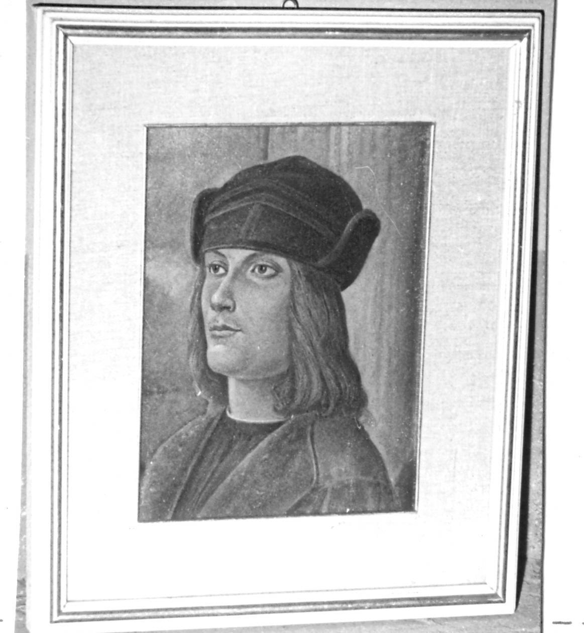 ritratto di Alberto III Pio (dipinto) di Lugli Albano (seconda metà sec. XIX)