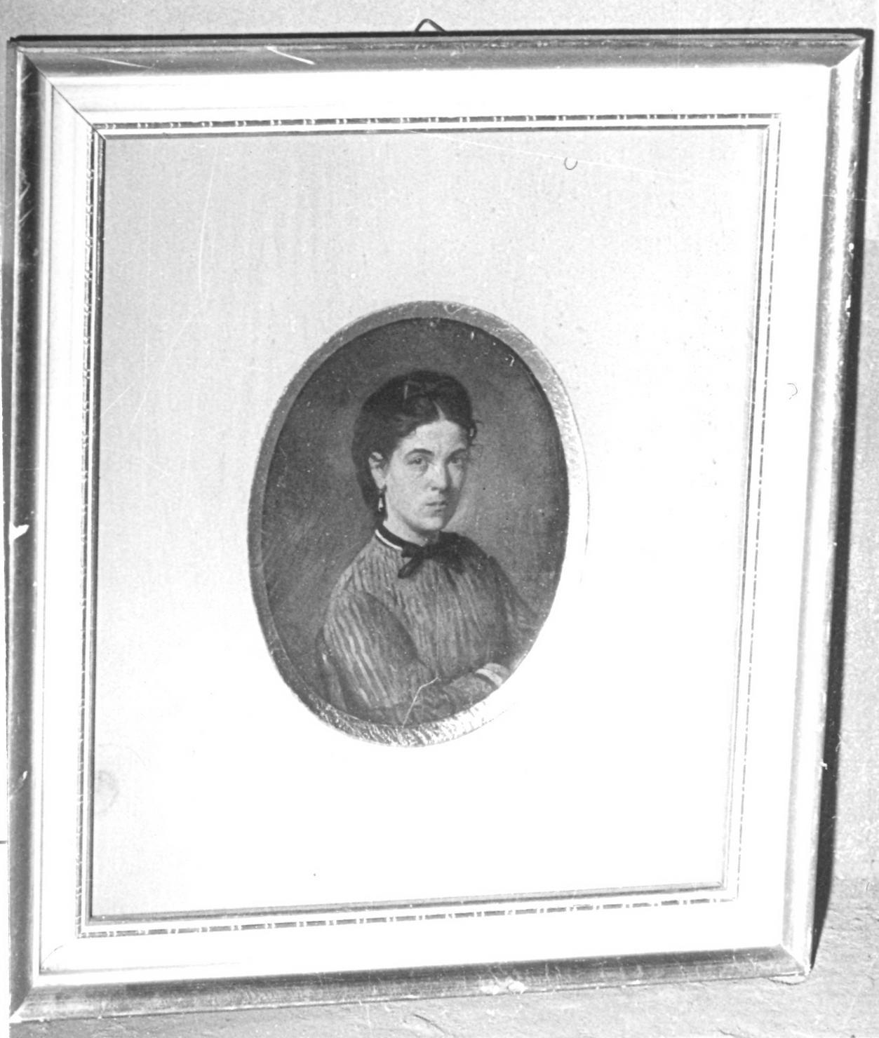 ritratto di Maria Govi (dipinto) di Lugli Albano (seconda metà sec. XIX)